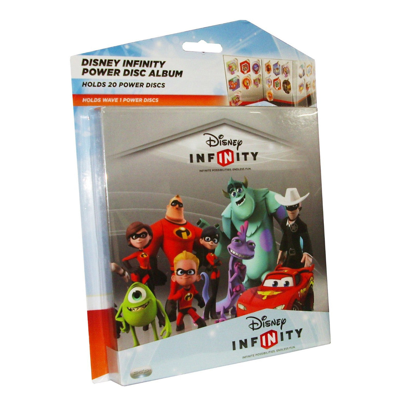 Disney Infinity 1.0 Power Disc Album (fit 20 Disks)