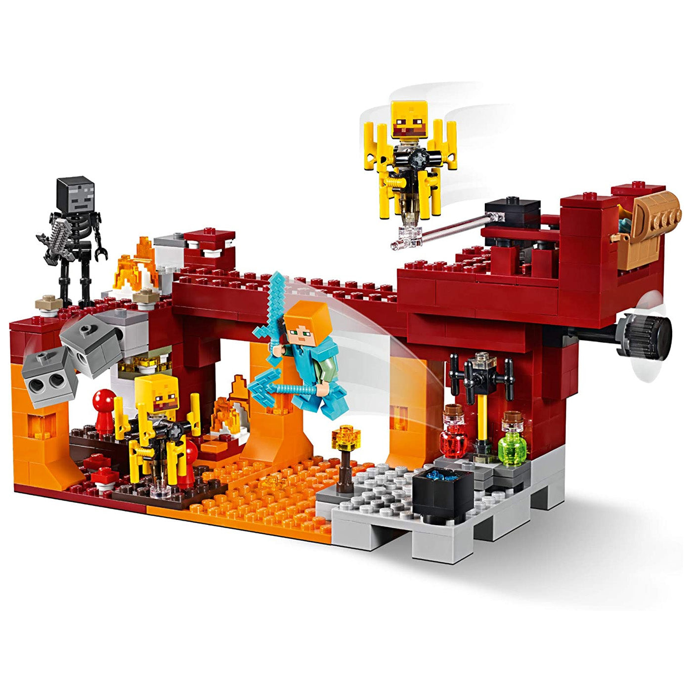 LEGO Minecraft: The Blaze Bridge Set 21154