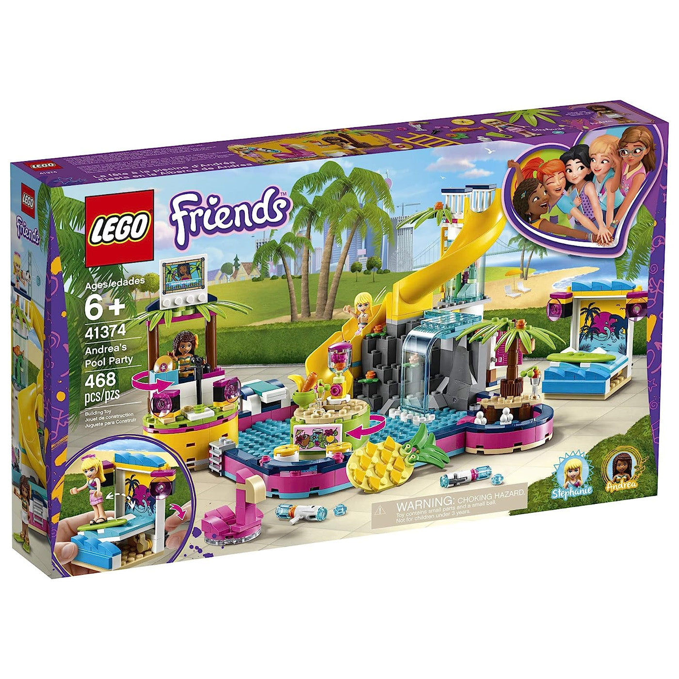 LEGO Friends: Andrea's Pool Party Set 41374