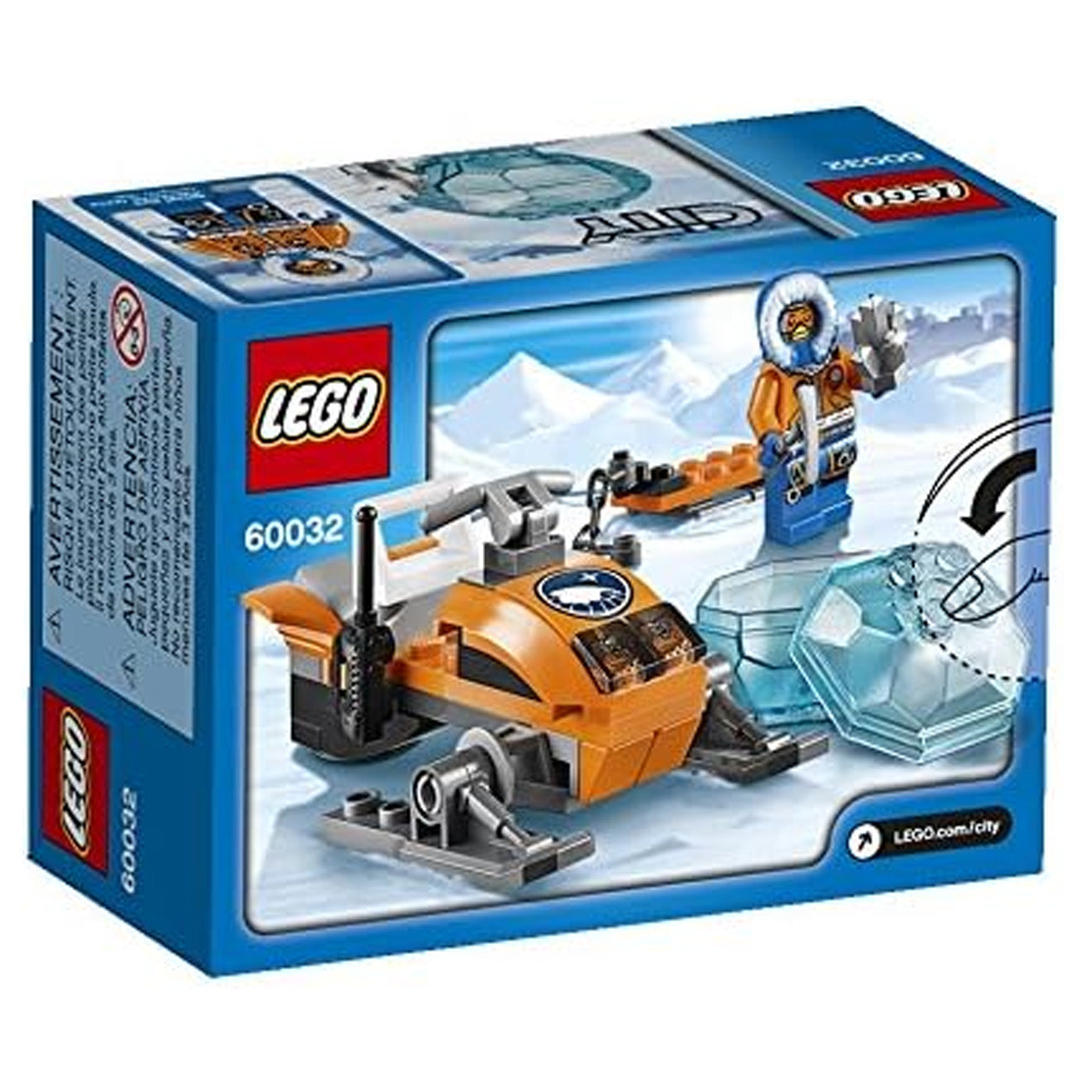 LEGO City: Arctic Snowmobile Set 60032
