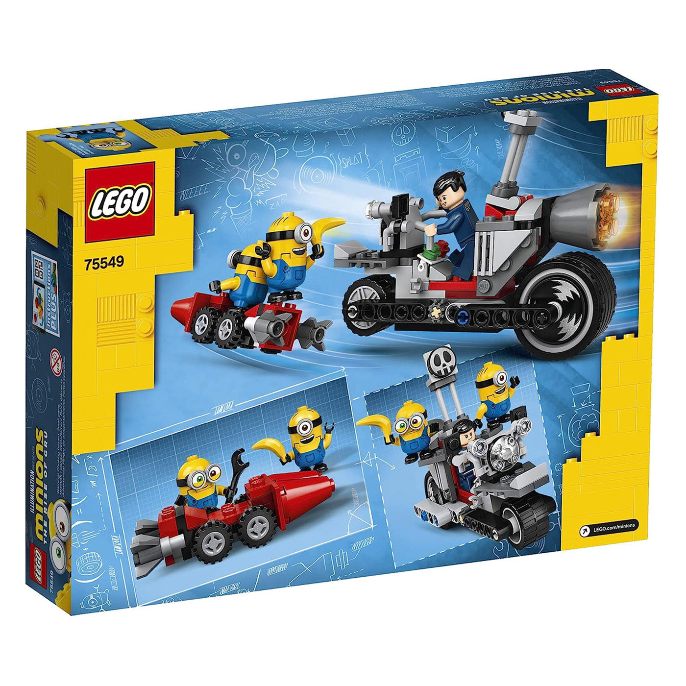 LEGO Minions: Unstoppable Bike Chase Set 75549